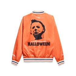 Halloween 2022 Orange Satin Jacket