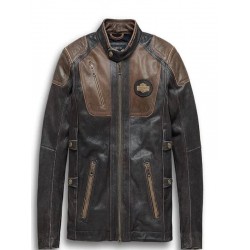 Harley Davidson Triple Vent Leather Jacket