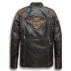 Harley Davidson Triple Vent Leather Jacket
