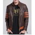 Hugh Jackman X Men Wolverine Brown Leather Jacket