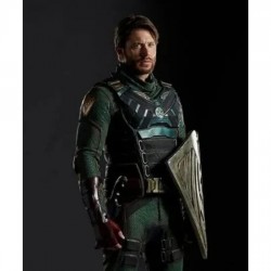 Jensen Ackles Soldier The Boys Leather Vest