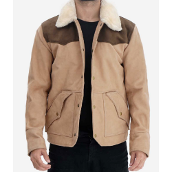 John Dutton Yellowstone Season 3 Leather Jacket