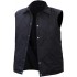 Kevin Costner Yellowstone John Dutton Black Quilted Vest