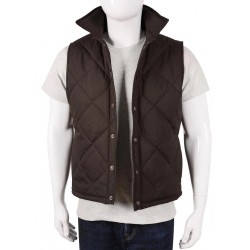 Kevin Costner Yellowstone John Dutton Brown Vest Kevin Costner Yellowstone John Dutton Brown Vest
