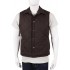 Kevin Costner Yellowstone John Dutton Brown Vest