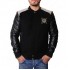 Manchester United Bomber Black Wool Jacket