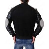 Manchester United Bomber Black Wool Jacket Manchester United Bomber Black Wool Jacket