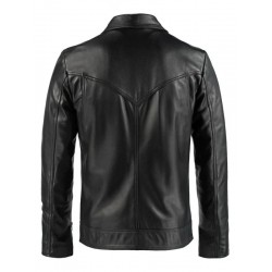 Men Vintage Styled Leather Jacket Men Vintage Styled Leather Jacket