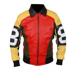 Michael Hoban 8 Ball Leather Jacket