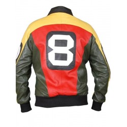 Michael Hoban 8 Ball Leather Jacket