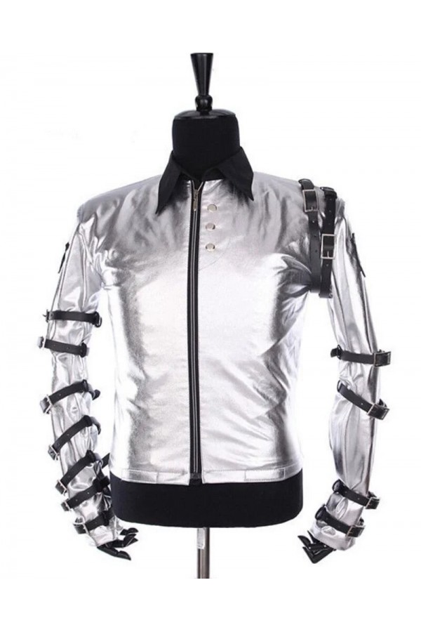Michael Jackson Bad World Tour Silver Jacket Michael Jackson Bad World Tour Silver Jacket