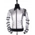 Michael Jackson Bad World Tour Silver Jacket