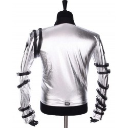 Michael Jackson Bad World Tour Silver Jacket