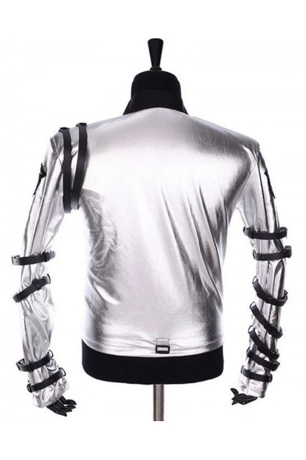 Michael Jackson Bad World Tour Silver Jacket Michael Jackson Bad World Tour Silver Jacket