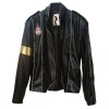 Michael Jackson Elizabeth Taylor Black Leather Jacket Michael Jackson Elizabeth Taylor Black Leather Jacket