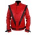 Michael Jackson Red Thriller Leather Jacket