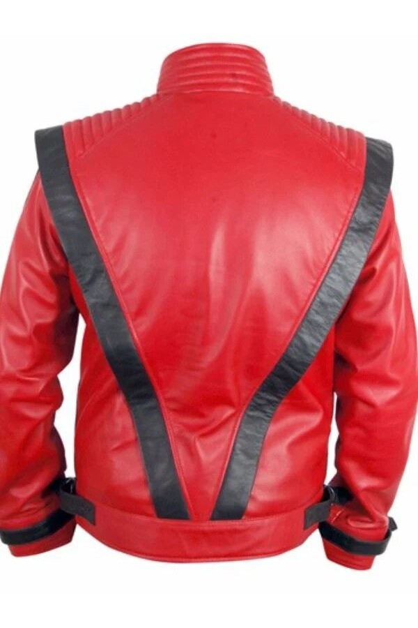 Michael Jackson Red Thriller Leather Jacket Michael Jackson Red Thriller Leather Jacket