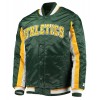 Oakland Athletics The Ace Green Satin Jacket Oakland Athletics The Ace Green Satin Jacket