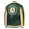 Oakland Athletics The Ace Green Satin Jacket Oakland Athletics The Ace Green Satin Jacket