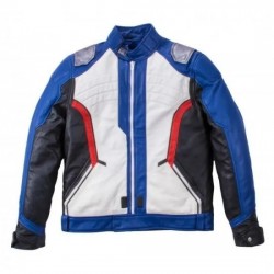 Overwatch video game soldier 76 Leather jacket