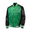 Philadelphia Eagles Lead Off Green Satin Jacket Philadelphia Eagles Lead Off Green Satin Jacket