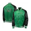 Philadelphia Eagles Lead Off Green Satin Jacket Philadelphia Eagles Lead Off Green Satin Jacket