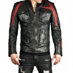 Prototype 2 James Heller Black Leather Jacket