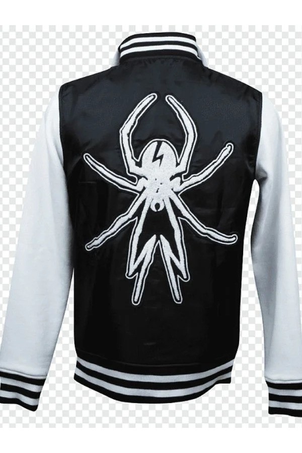 Rock band My Chemical Romance Black and White Varsity Jacket Rock band My Chemical Romance Black and White Varsity Jacket