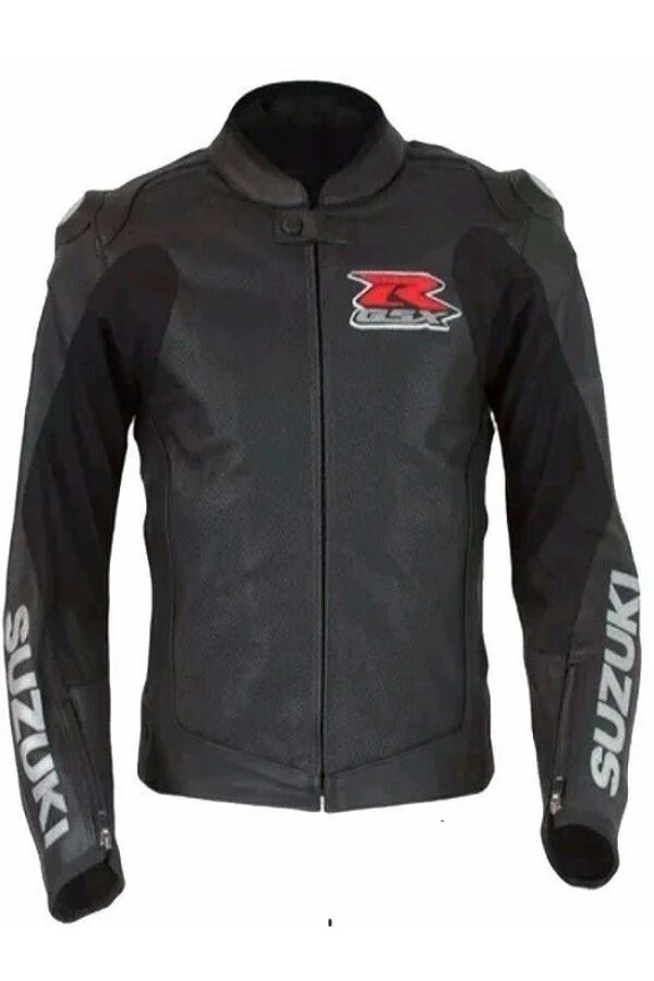 SUZUKI GSXR Biker Leather Jacket SUZUKI GSXR Biker Leather Jacket