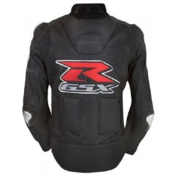 SUZUKI GSXR Biker Leather Jacket