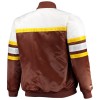 San Diego Padres Brown and White Satin Jacket San Diego Padres Brown and White Satin Jacket