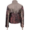 Sex Education Maeve Wiley Distressed Purple Leather Jacket Sex Education Maeve Wiley Distressed Purple Leather Jacket