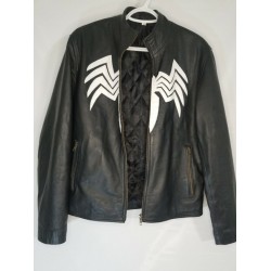 Tom Hardy Venom: The Last Dance Eddie Brock Black 2024 Leather Jacket