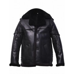 The Punisher Season 2 Billy Russo Black Leather Coat