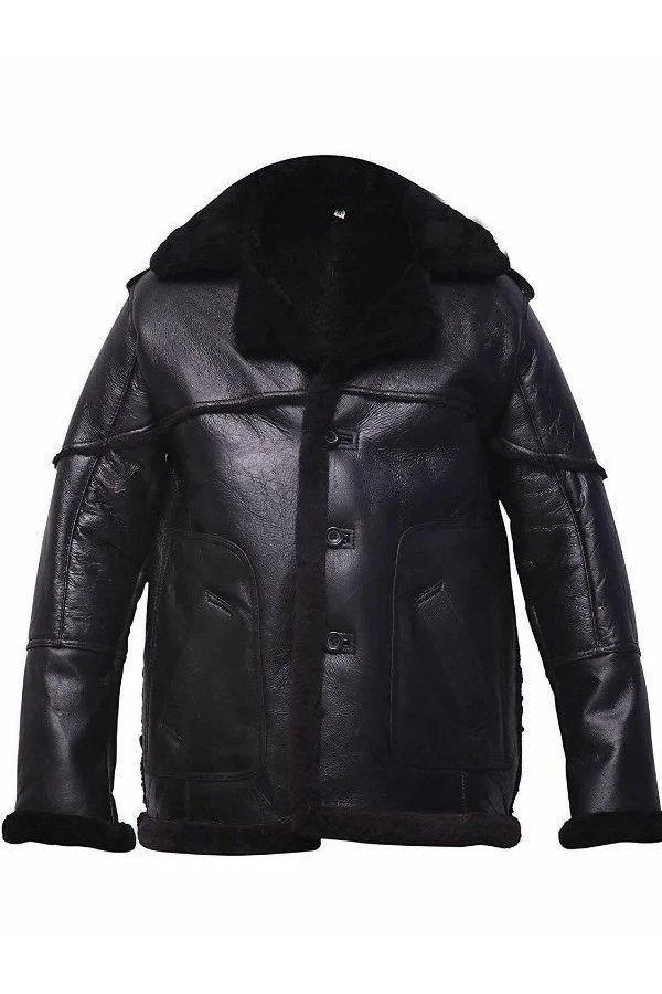 The Punisher Season 2 Billy Russo Black Leather Coat The Punisher Season 2 Billy Russo Black Leather Coat