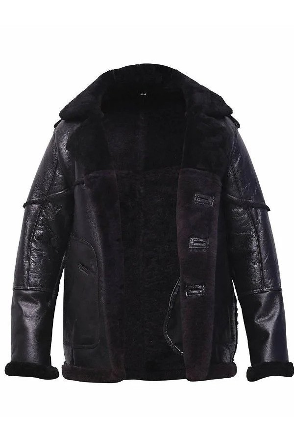 The Punisher Season 2 Billy Russo Black Leather Coat The Punisher Season 2 Billy Russo Black Leather Coat