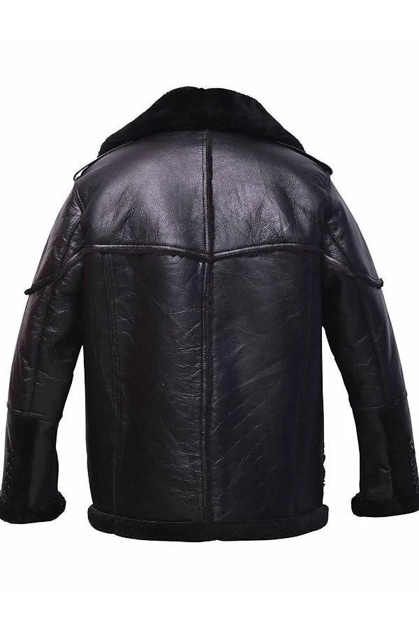 The Punisher Season 2 Billy Russo Black Leather Coat The Punisher Season 2 Billy Russo Black Leather Coat