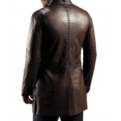 The lord of the rings Aragorn Brown Leather Coat
