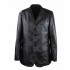 Tom Cruise Mission Impossible Black Leather Blazer