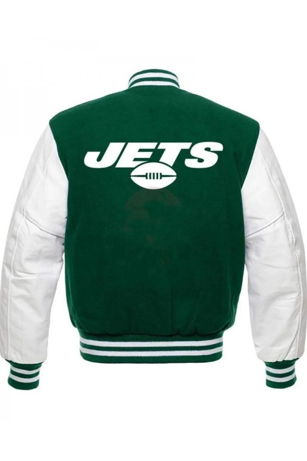 Treading Varsity NY Jets Wool Jacket Treading Varsity NY Jets Wool Jacket