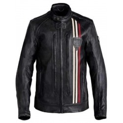 Triumph Riding Black Leather Jacket