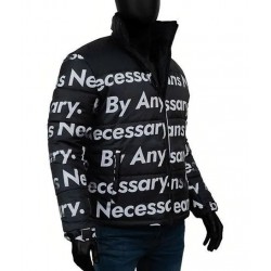 Goku Drip Dragon Ball Z Black Puffer Jacket
