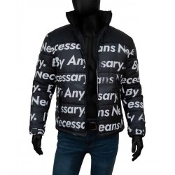 Goku Drip Dragon Ball Z Black Puffer Jacket