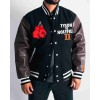 Headgear Tyson Vs Holyfield Varsity Jacket Headgear Tyson Vs Holyfield Varsity Jacket