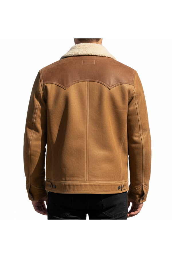 John Dutton Yellowstone Season 3 Leather Jacket