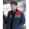 Connor Jessup Locke & Key Tyler Locke Puffer Blue Jacket – Inspired TV Show Outerwear