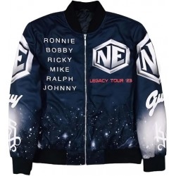 New Edition Legacy Tour Varsity Letterman Jacket