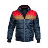 Connor Jessup Locke & Key Tyler Locke Puffer Blue Jacket – Inspired TV Show Outerwear