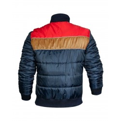 Connor Jessup Locke & Key Tyler Locke Puffer Blue Jacket – Inspired TV Show Outerwear