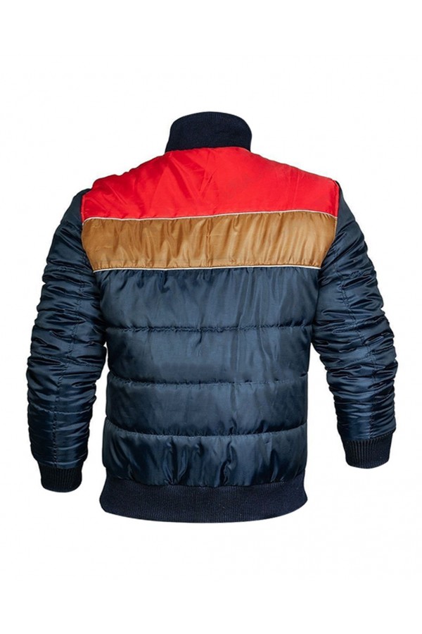 Connor Jessup Locke & Key Tyler Locke Puffer Blue Jacket – Inspired TV Show Outerwear